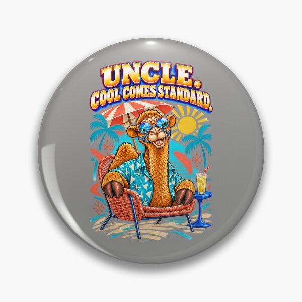 Item preview, Uncle. Cool Comes Standard – Funny Camel T-Shirt Animal Graphic Camel T-Shirt designed and sold by Camel & Quirk.