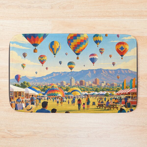 Item preview, Family Day at the Albuquerque Balloon Fiesta designed and sold by MoonSkyArt.