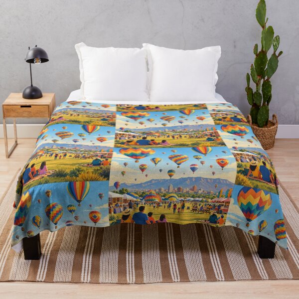 Item preview, Family Day at the Albuquerque Balloon Fiesta designed and sold by MoonSkyArt.