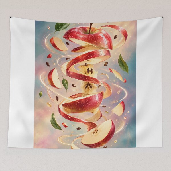 Item preview, Surreal apple in zero gravity designed and sold by Axokris.
