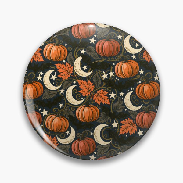 Item preview, Celestial Autumn Pumpkin Toss Pattern designed and sold by Mimoshi ⭐⭐⭐⭐⭐.
