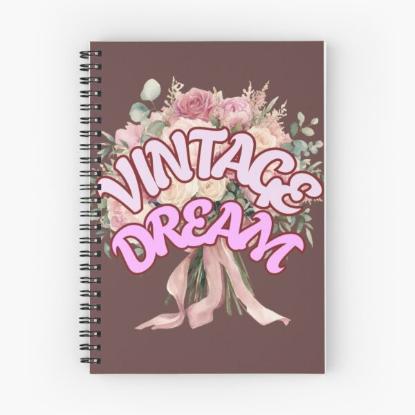 Item preview, Vintage Dream Floral Bouquet Retro Typography Sticker designed and sold by velvetwings.