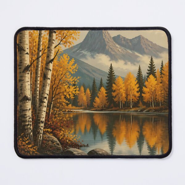 Item preview, Beautiful landscape with lake and trees designed and sold by JC Art Creations.