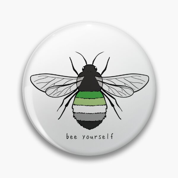 Item preview, Bee Yourself - Aro Pride Flag designed and sold by rorynorth.