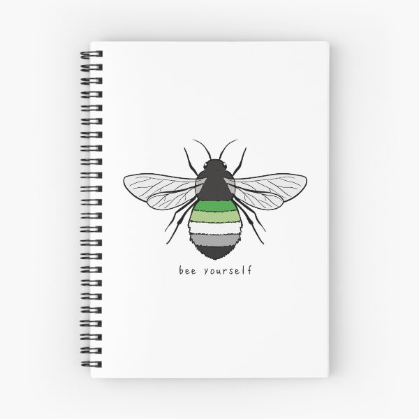 Item preview, Bee Yourself - Aro Pride Flag designed and sold by rorynorth.