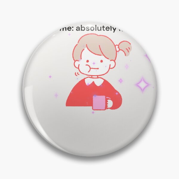 Item preview, It’s Probably Fine Me Absolutely Not Funny Overthinking Sticker designed and sold by TheDentalDoodle.