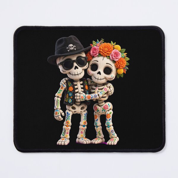 Item preview, Eternal Love – Mexican Skulls designed and sold by Turki & Tres Colores.