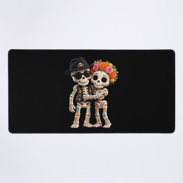 Item preview, Eternal Love – Mexican Skulls designed and sold by Turki & Tres Colores.