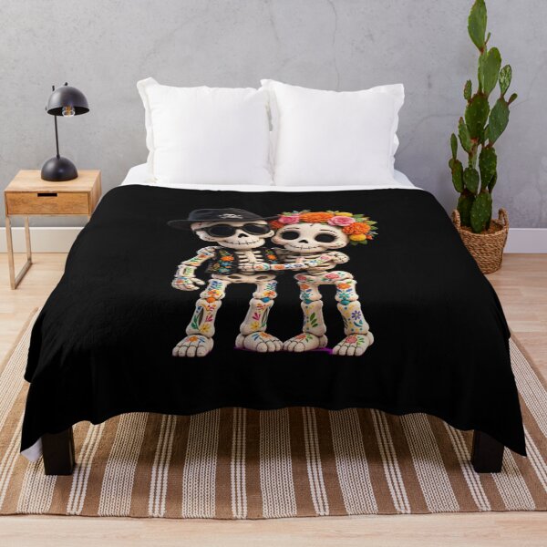 Item preview, Eternal Love – Mexican Skulls designed and sold by Turki & Tres Colores.