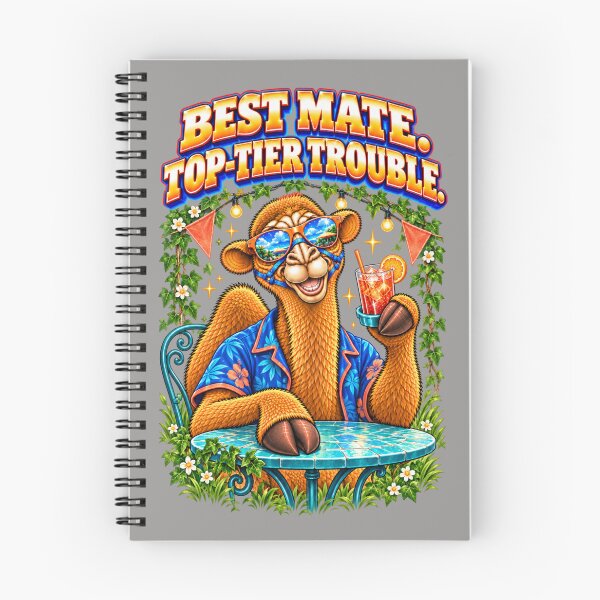 Item preview, Best Mate. Top-Tier Trouble – Funny Camel T-Shirt Animal Graphic Camel T-Shirt designed and sold by Camel & Quirk.