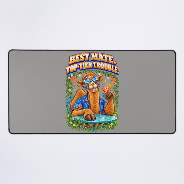 Item preview, Best Mate. Top-Tier Trouble – Funny Camel T-Shirt Animal Graphic Camel T-Shirt designed and sold by Camel & Quirk.