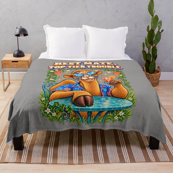 Item preview, Best Mate. Top-Tier Trouble – Funny Camel T-Shirt Animal Graphic Camel T-Shirt designed and sold by Camel & Quirk.