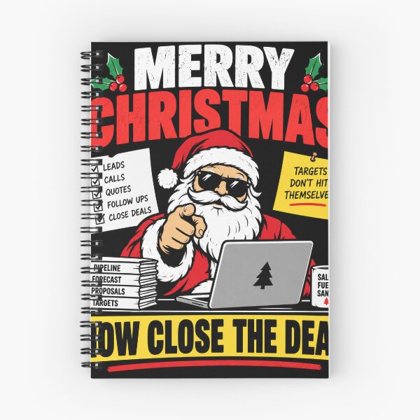 Item preview, Merry Christmas Now Close the Deal – Funny Christmas Sales Design designed and sold by KeeganDykes.