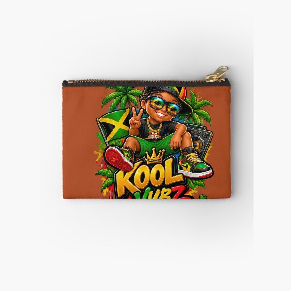 Artikelvorschau, Kool Vybz Jamaican Kid Vibe Cool Reggae Palm Trees Artwork entworfen und verkauft von digitalbob60.