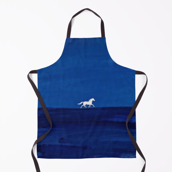 Item preview, Wild Black Horse in Dark Meadow designed and sold by KAMOCHI Art.