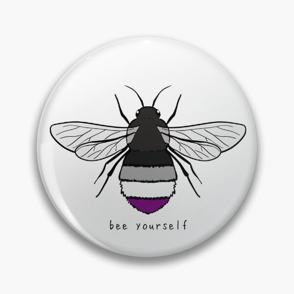 Item preview, Bee Yourself - Ace Pride Flag designed and sold by rorynorth.