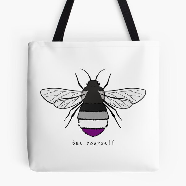 Item preview, Bee Yourself - Ace Pride Flag designed and sold by rorynorth.