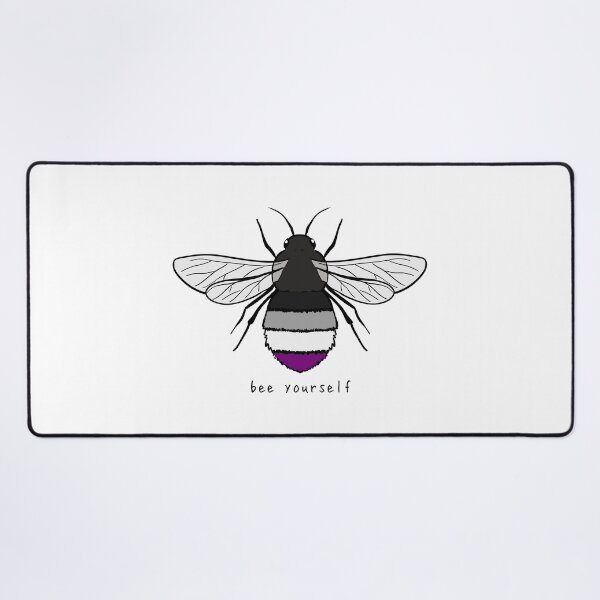 Item preview, Bee Yourself - Ace Pride Flag designed and sold by rorynorth.