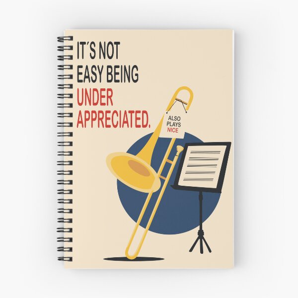 Item preview, Funny Trombone Art Print, Trombone Player Gift, Trombonist Print, Brass Music Art, Orchestra Gift, Music Teacher Decor, Funny Music Print designed and sold by Studio pod Burom.
