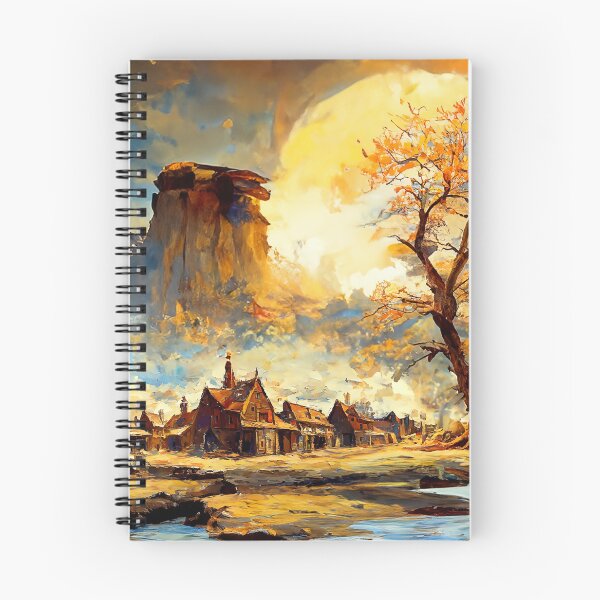 Item preview, Western Town designed and sold by ARTmanhART.