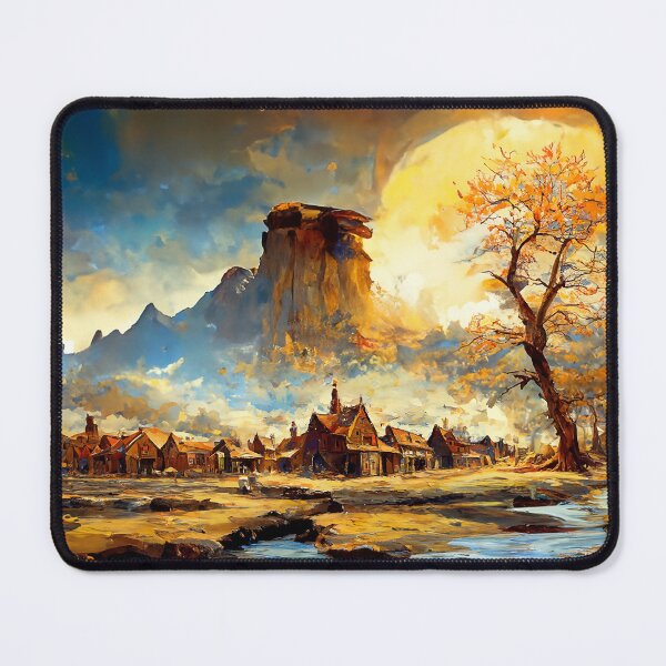 Item preview, Western Town designed and sold by ARTmanhART.