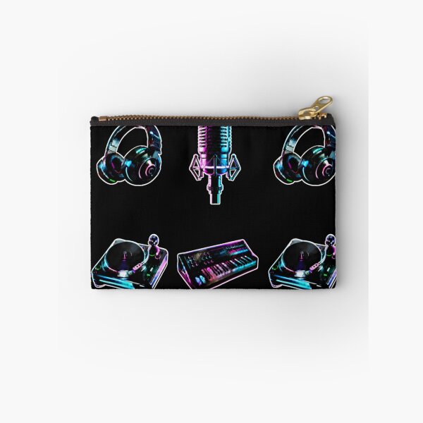Item preview, Cyberpunk Neon DJ Studio Audio Equipment Pack designed and sold by LazyDayzCo.