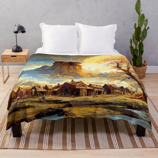 Item preview, Western Town designed and sold by ARTmanhART.