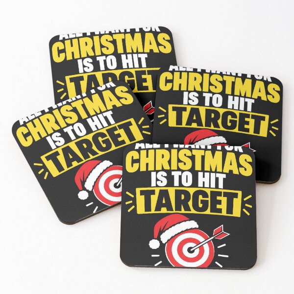 Item preview, All I Want for Christmas Is to Hit Target – Funny Christmas Sales Design designed and sold by KeeganDykes.