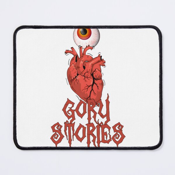 Item preview, I Love Gory Stories Graphic Horror Design for Fans of Creepy and Macabre Art designed and sold by Salin Loktam.