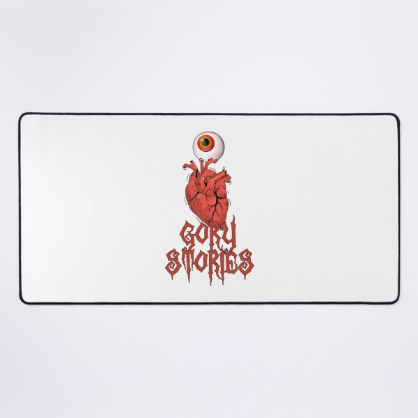 Item preview, I Love Gory Stories Graphic Horror Design for Fans of Creepy and Macabre Art designed and sold by Salin Loktam.