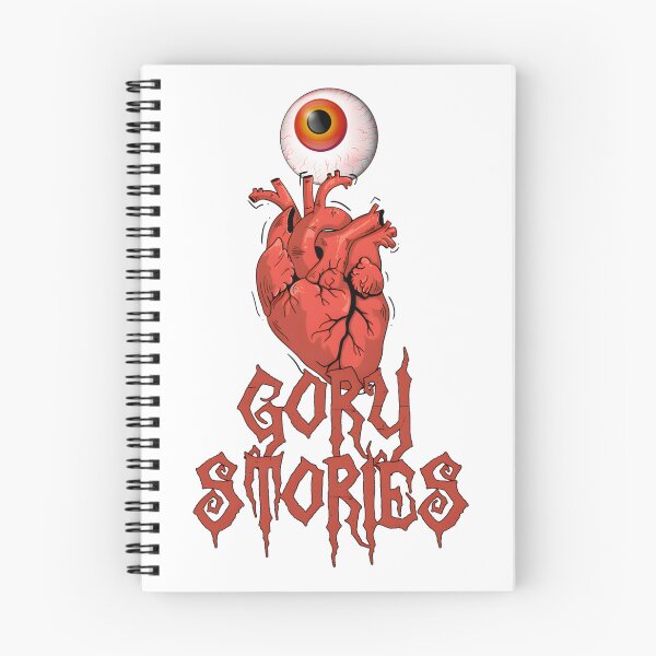 Item preview, I Love Gory Stories Graphic Horror Design for Fans of Creepy and Macabre Art designed and sold by Salin Loktam.