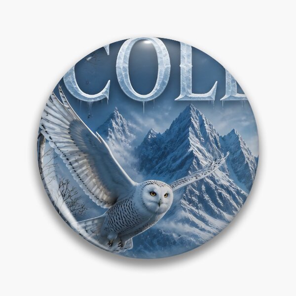 Item preview, Winter landscape with flying owl designed and sold by JC Art Creations.