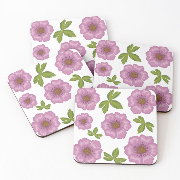 Item preview, Painted Pink Windflowers designed and sold by EJs .