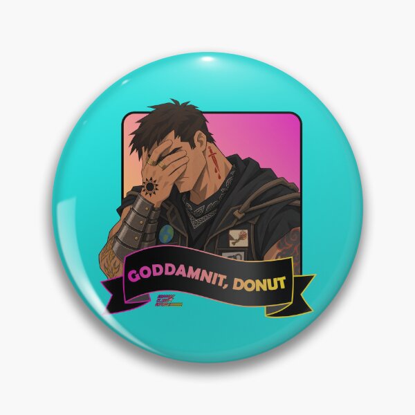 Item preview, Goddamnit, Donut! | Dungeon Crawler Carl Inspired Fan Art | Support Class Savage designed and sold by SupportClassSavage.
