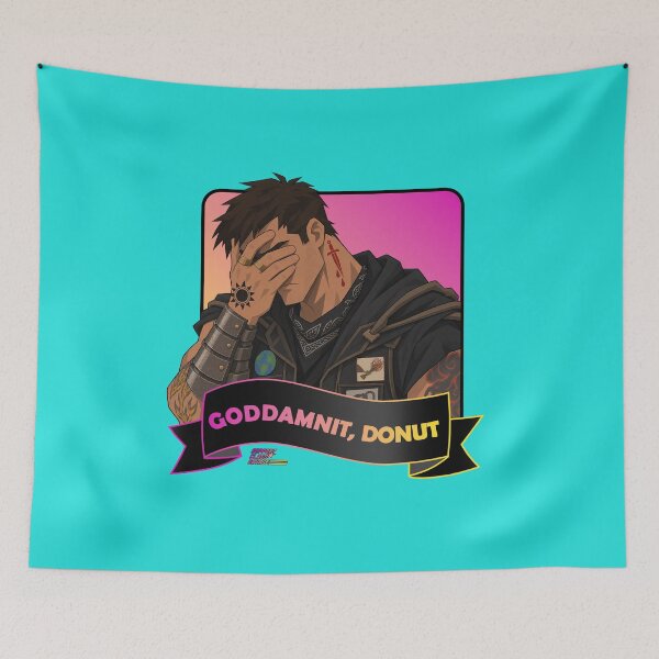 Item preview, Goddamnit, Donut! | Dungeon Crawler Carl Inspired Fan Art | Support Class Savage designed and sold by SupportClassSavage.