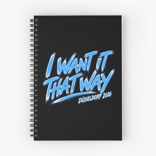 Item preview, I Want It That Way - Düsseldorf 2026 Concert designed and sold by KravinaPhol.