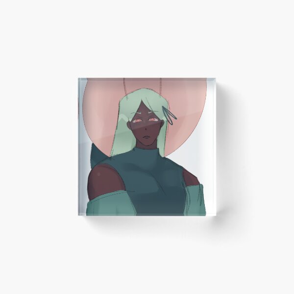 Item preview, Pink-Rimmed Antennae Portrait designed and sold by Dutendutin.