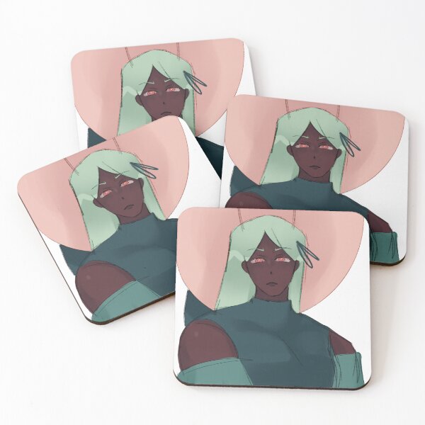 Item preview, Pink-Rimmed Antennae Portrait designed and sold by Dutendutin.