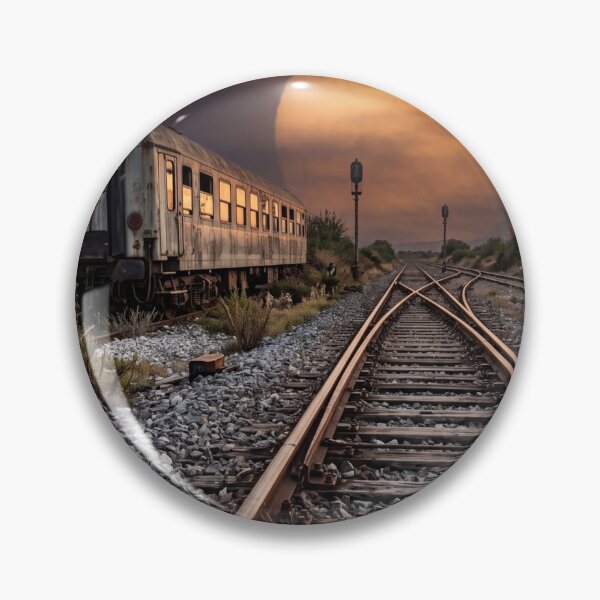 Item preview, No Way Back Abandoned Train Sunset Journey designed and sold by Mr besho.