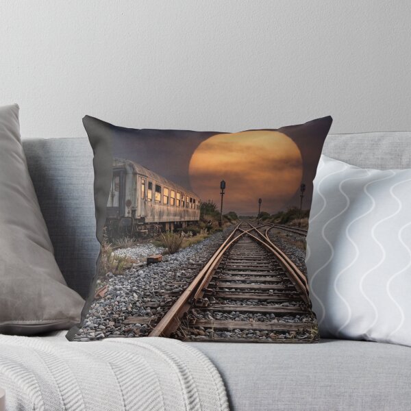 Item preview, No Way Back Abandoned Train Sunset Journey designed and sold by Mr besho.