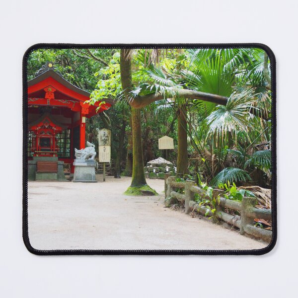 Item preview, Hidden Shinto Shrine in Lush Forest designed and sold by manbou-japan.