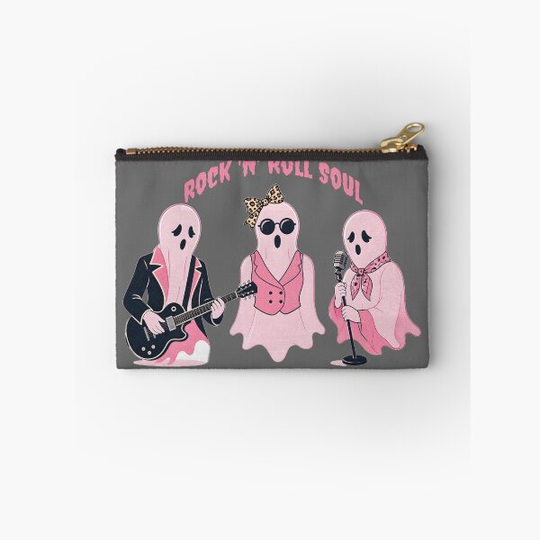Item preview, Rock N Roll Soul Retro Pink Ghost Band Halloween designed and sold by CraftyValley.