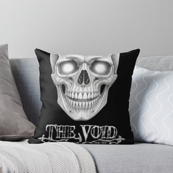 Item preview, The Void Laughs – Dark Skull Gothic Design designed and sold by OddySpud.apparel.
