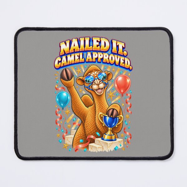 Item preview, Nailed It. Camel Approved – Funny Camel T-Shirt Animal Graphic Camel T-Shirt designed and sold by Camel & Quirk.