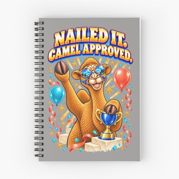 Item preview, Nailed It. Camel Approved – Funny Camel T-Shirt Animal Graphic Camel T-Shirt designed and sold by Camel & Quirk.