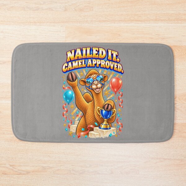 Item preview, Nailed It. Camel Approved – Funny Camel T-Shirt Animal Graphic Camel T-Shirt designed and sold by Camel & Quirk.