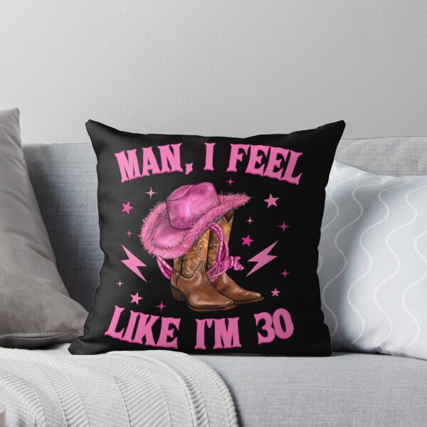 Item preview, Man I Feel Like I'm 30 Years Old Cowgirl 30th Birthday Woman Comfort Colors designed and sold by InkStormPro.