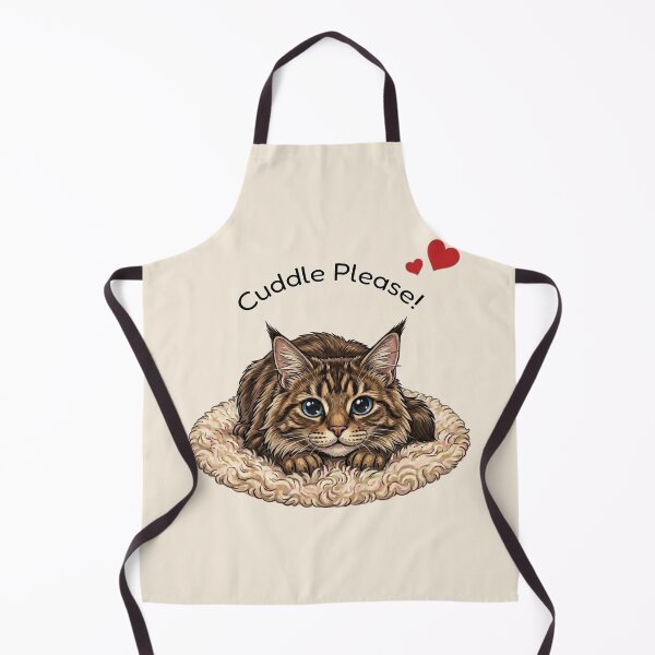 Item preview, Maine Coon Cat Cuddle Please designed and sold by The-NOKU-Co.