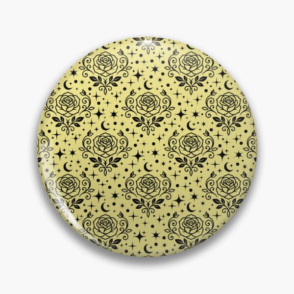 Item preview, Roses, Stars & Dots on Yellow  designed and sold by KSimpson838.