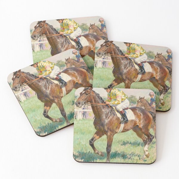 Item preview, Wild Horses Running in Golden Field designed and sold by KAMOCHI Art.